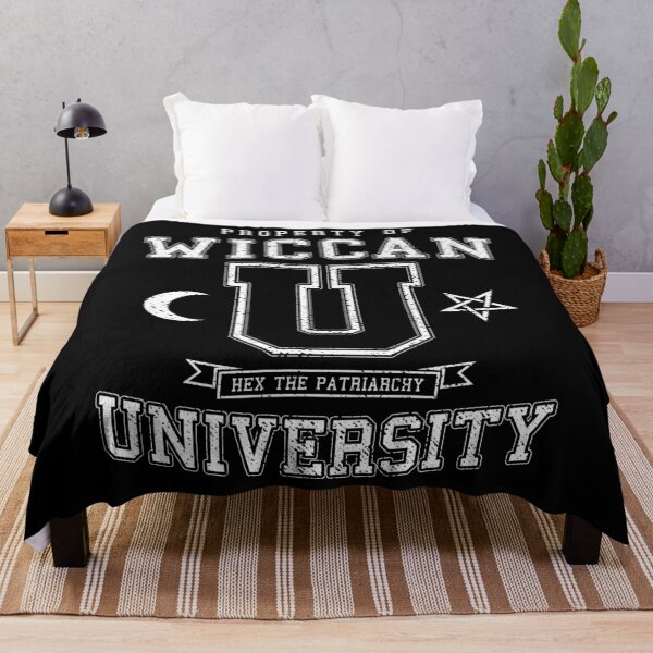 Item preview, Wiccan University Hex The Patriarchy Vintage Witch Varsity designed and sold by GrandeDuc.