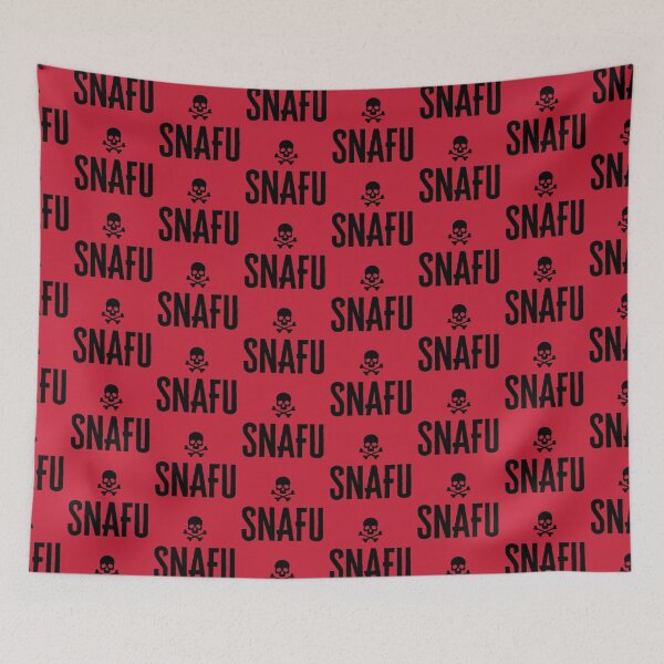 Item preview, S.N.A.F.U - Situation Normal All F*cked up - Military Jargon designed and sold by AirsoftBD.
