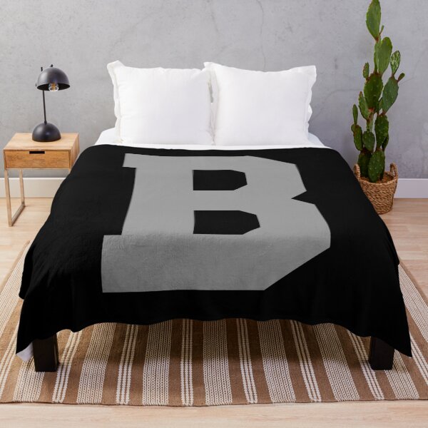 Item preview, Alphabet, Silver B, Sports letter B designed and sold by TheCultStuff.