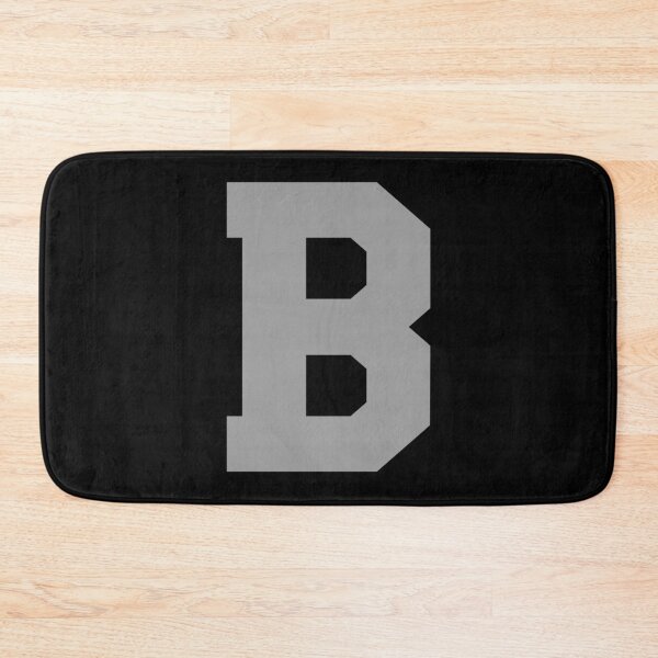 Item preview, Alphabet, Silver B, Sports letter B designed and sold by TheCultStuff.