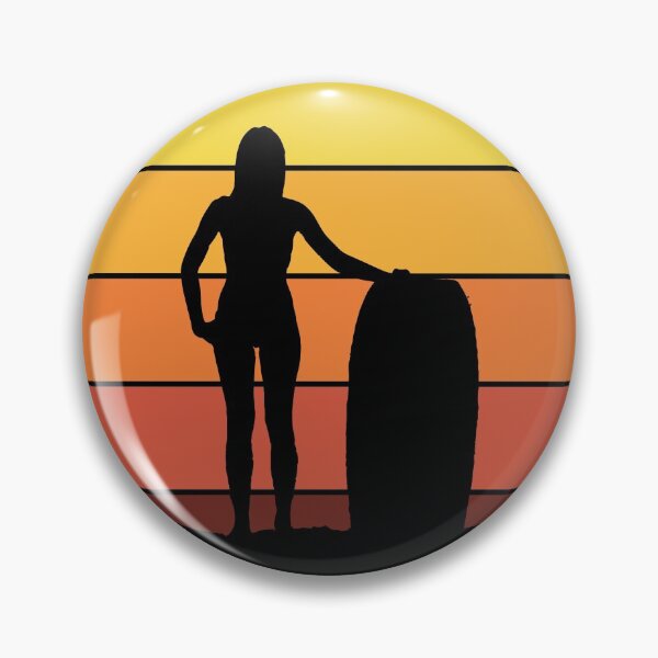 Item preview, Bodyboarding Bodyboarder Surfing Summer Vintage Sunset designed and sold by TastefulTees.