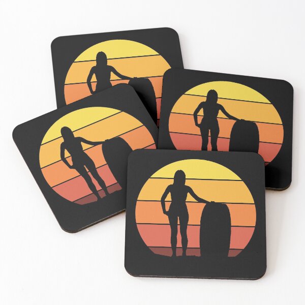 Item preview, Bodyboarding Bodyboarder Surfing Summer Vintage Sunset designed and sold by TastefulTees.