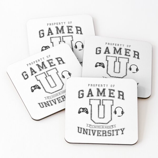 Item preview, Gamer University I'd Rather Be Gaming Geek Vintage Varsity designed and sold by GrandeDuc.