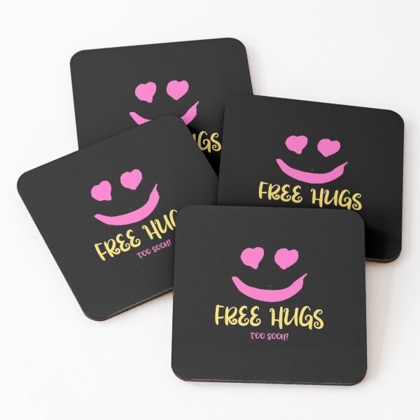 Item preview, Free Hugs Too Soon Funny Nostalgia Future Love Back To Normal New Normal designed and sold by CBCreations73.