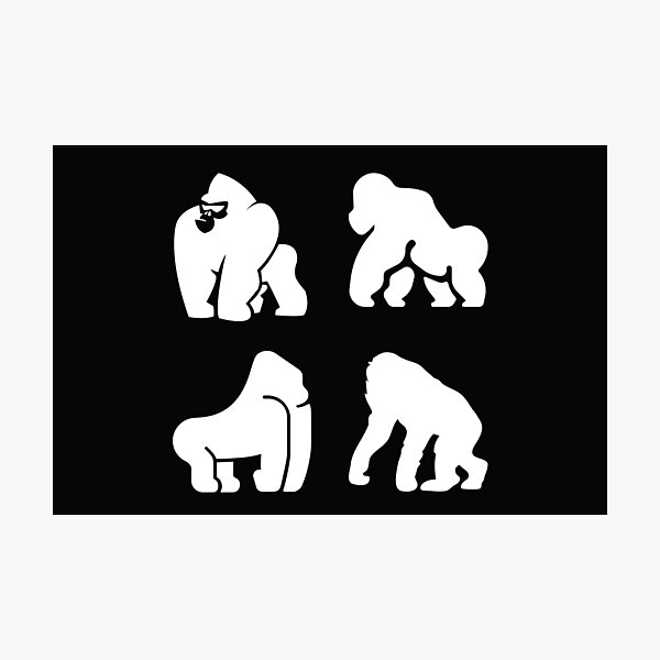 Item preview, Ape sticker pack designed and sold by CaitU.