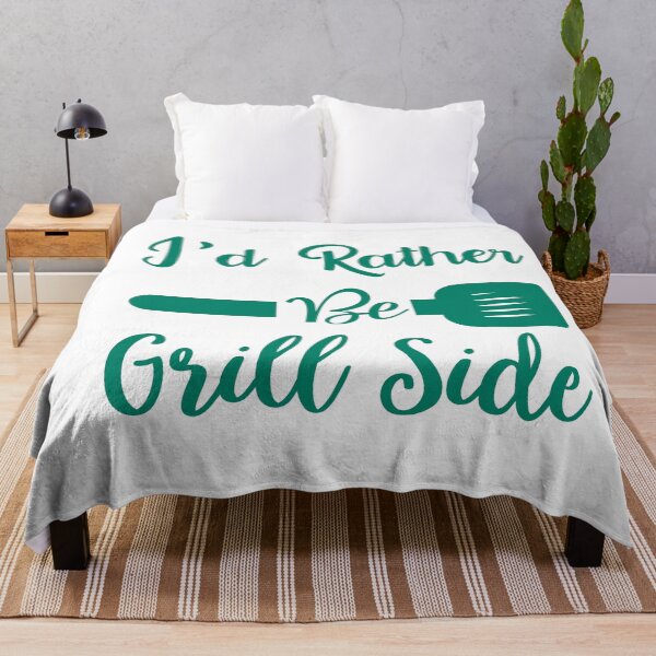 Item preview, I'd Rather Be Grill Side designed and sold by medbdj.
