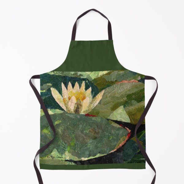 Item preview, Water lily in collage designed and sold by Kathryn Green.