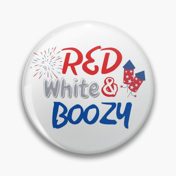 Item preview, Red White and Boozy 4th of July designed and sold by redsh2564.
