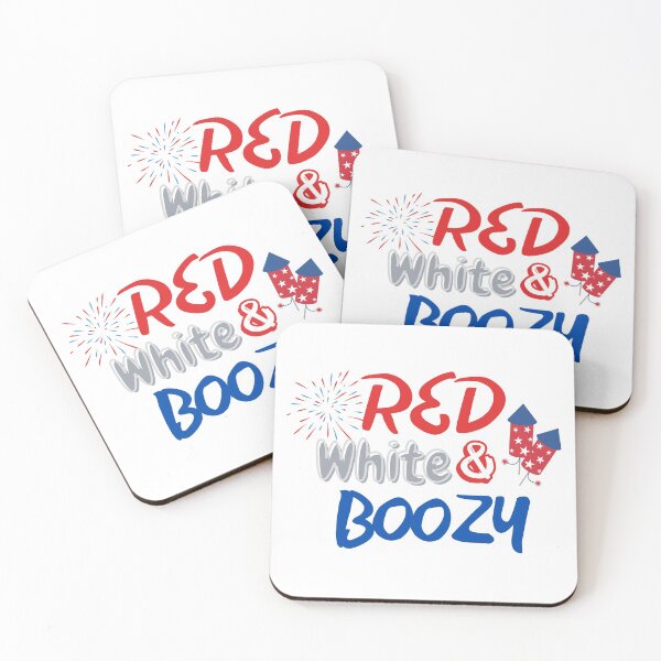 Item preview, Red White and Boozy 4th of July designed and sold by redsh2564.