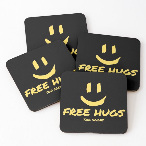 Item preview, Free Hugs Too Soon Funny Nostalgia Future Love Back To Normal New Normal designed and sold by CBCreations73.