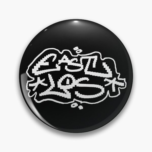Item preview, Pixelated Eastlos tag - white designed and sold by Srphotola.