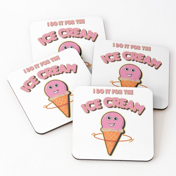 Item preview, Funny Hooping Hula Hoop Fitness And Cute Ice Cream Cone designed and sold by emmjott.