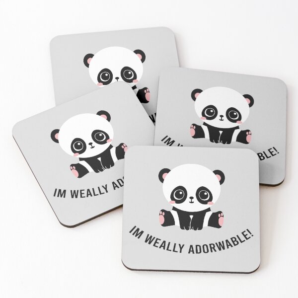 Item preview, Im Weally Adorwable - Cute Adorable Saying designed and sold by Bennymp.