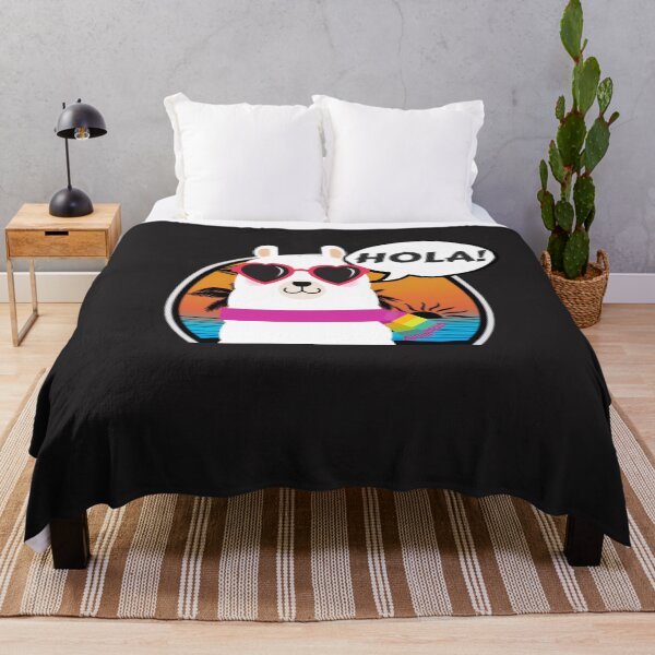 Item preview, Funny LLama Saying Hello In Spanish designed and sold by Hodbi.