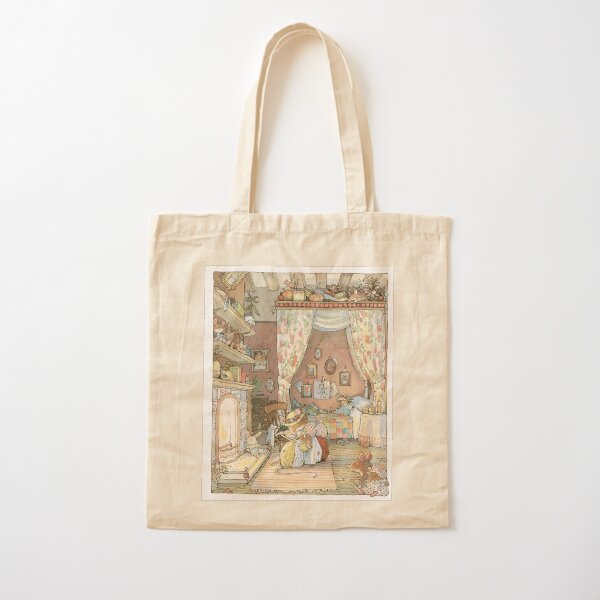 Item preview, Lady Woodmouse gets Primrose ready for bed designed and sold by BramblyHedge.