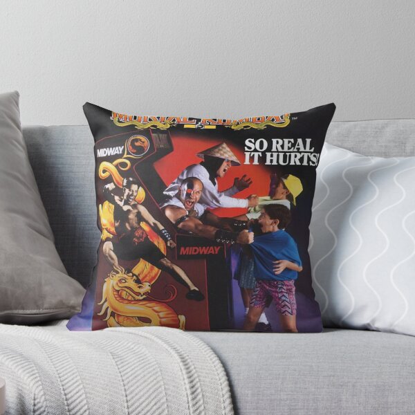 Mortal Kombat So Real It Hurts Throw Pillow For Sale By Icepatrol Redbubble