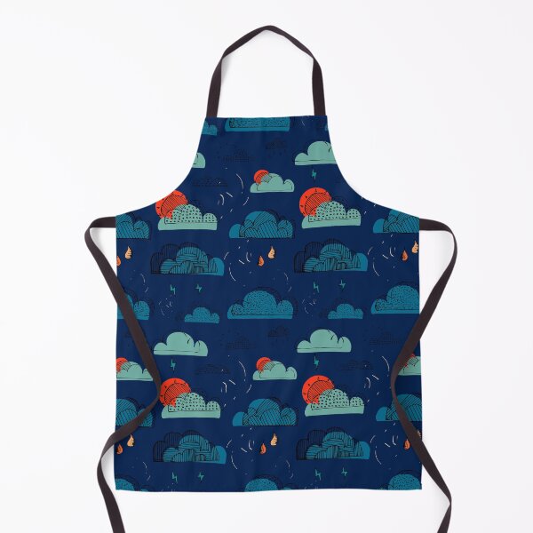 Item preview, Weather Patterns Clouds Midnight-Blue designed and sold by susycosta.