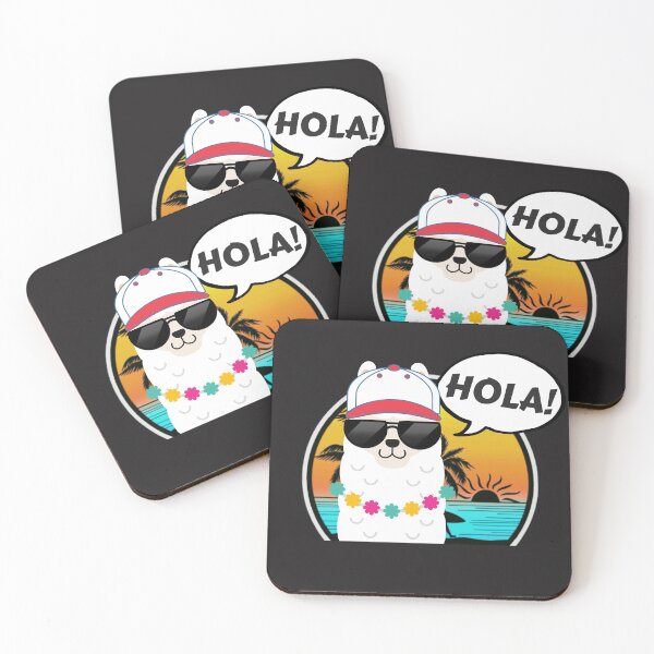 Item preview, Cool LLama Saying Hello In Spanish designed and sold by Hodbi.