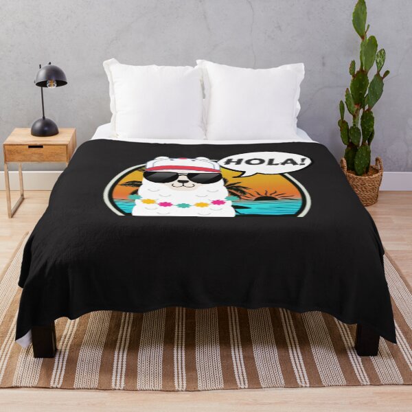 Item preview, Cool LLama Saying Hello In Spanish designed and sold by Hodbi.