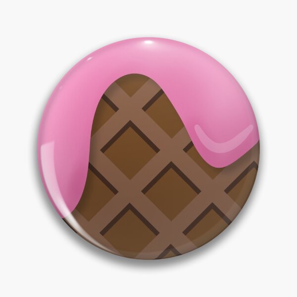 Item preview, Cute Ice Cream Waffle Cone - Strawberry designed and sold by CaratCo.