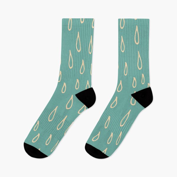 Item preview, Weather Patterns Rain Cadet-Blue designed and sold by susycosta.