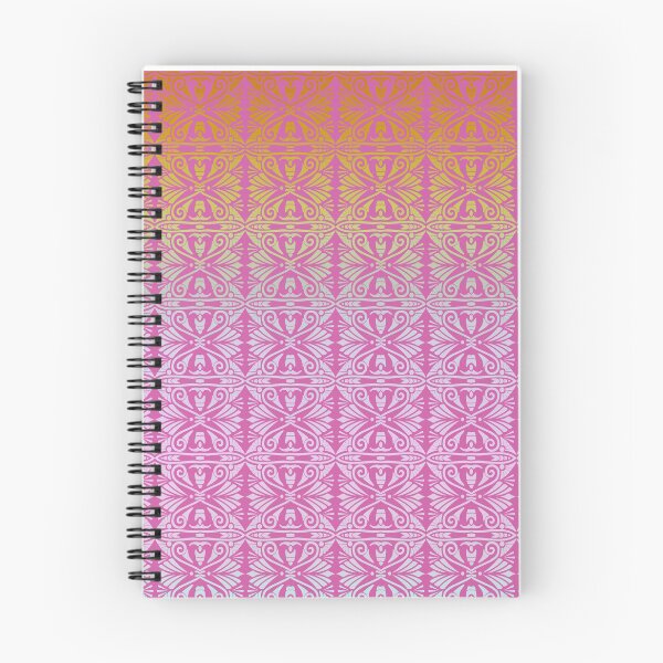 Item preview, Vintage Art Deco Damask Lace Motif Pattern Gold Pink designed and sold by Anna Lemos.