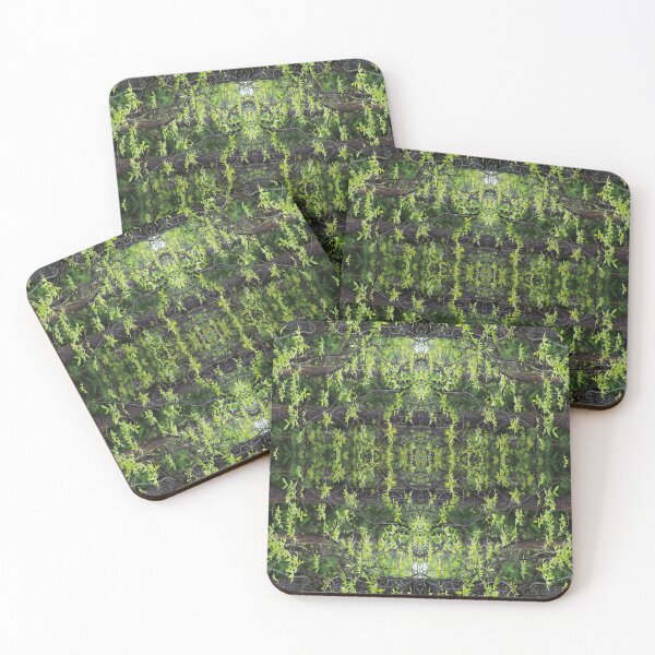 Item preview, Green carpet made of trees and leaves designed and sold by Psilographics.