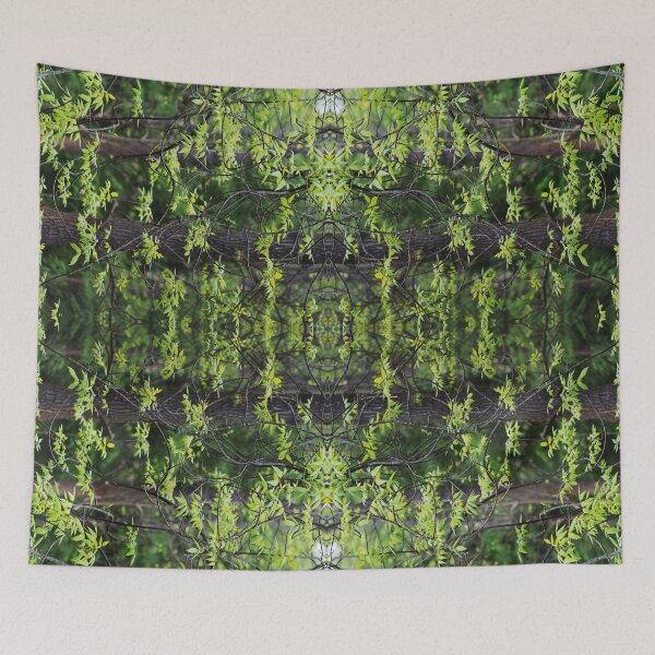 Item preview, Green carpet made of trees and leaves designed and sold by Psilographics.