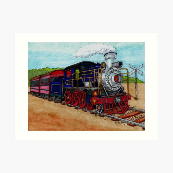 Train Art Print