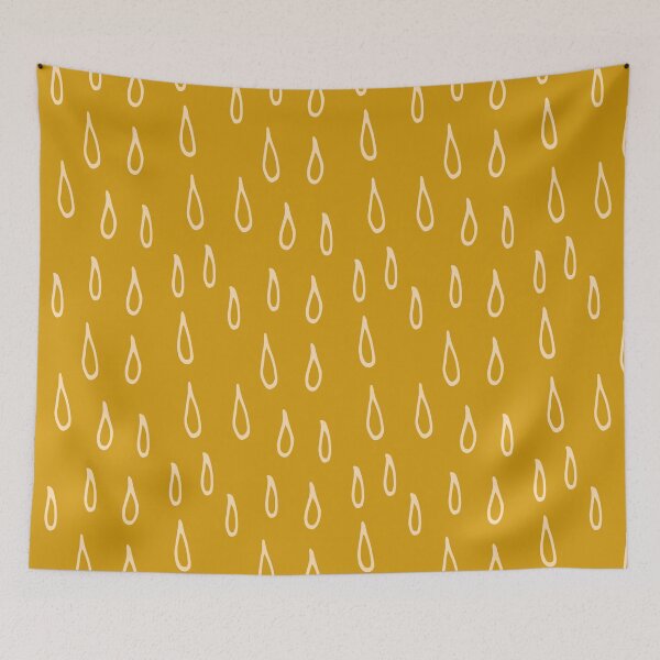 Item preview, Weather Patterns Rain Goldenrod designed and sold by susycosta.