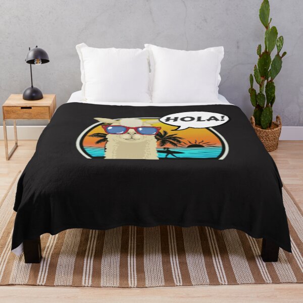 Item preview, LLama Saying Hello In Spanish designed and sold by Hodbi.