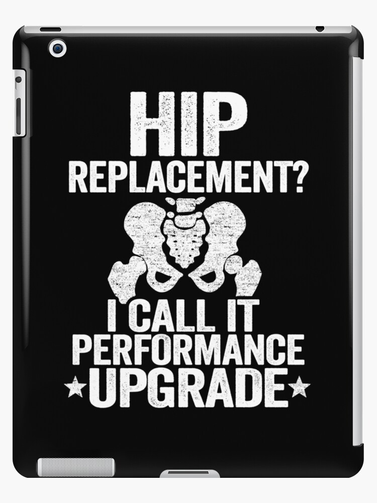 Hip Replacement Upgrade Funny Recovery Surgery Throw Pillow by Stronzi