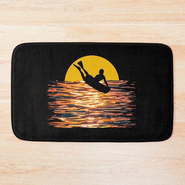 Item preview, Bodyboarding Bodyboarder Surfing Summer Vintage Sunset designed and sold by TastefulTees.