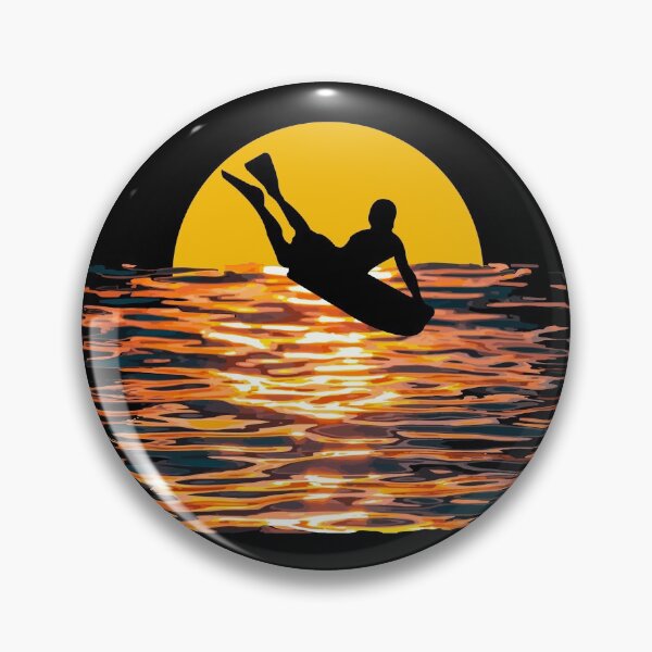 Item preview, Bodyboarding Bodyboarder Surfing Summer Vintage Sunset designed and sold by TastefulTees.