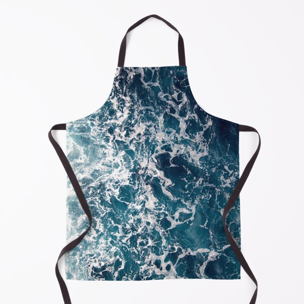Item preview, Blue ocean waves summer print designed and sold by KIKAIA The Label.