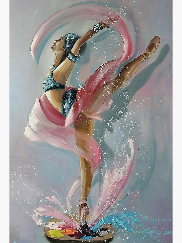 Disover Ballet Girl Premium Matte Vertical Poster
