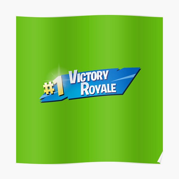 Victory Royale Posters Redbubble