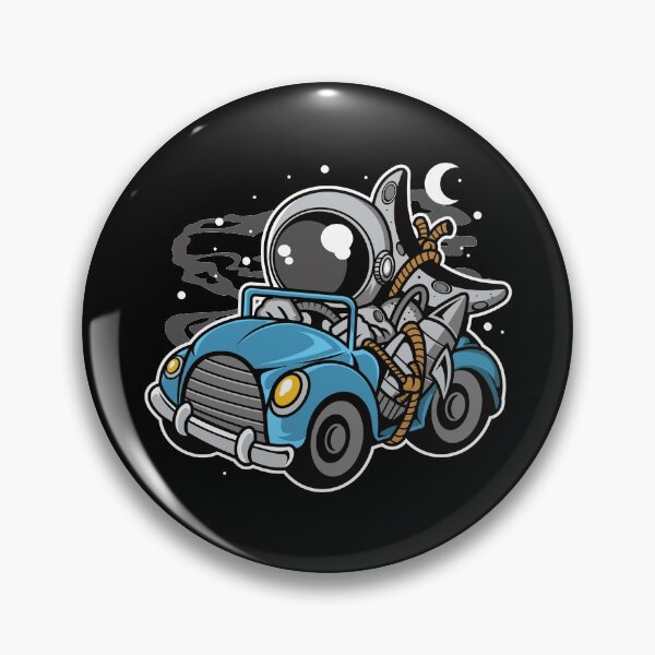 Item preview, Astronaut Car Journey - Funny Outer Space Lovers designed and sold by Desteroids.