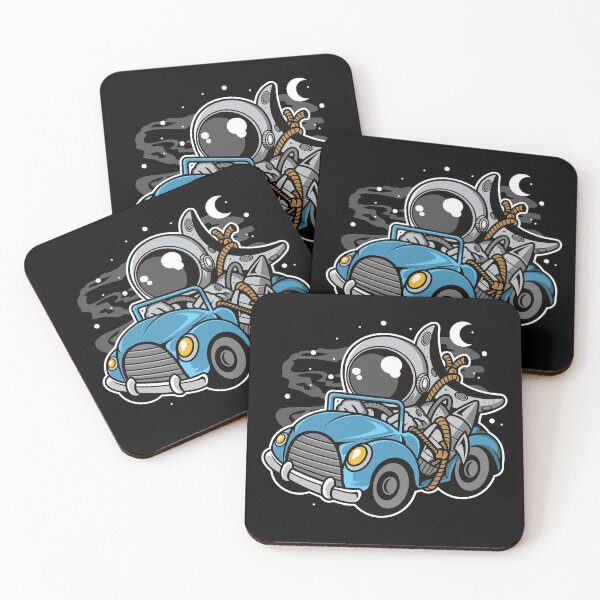 Item preview, Astronaut Car Journey - Funny Outer Space Lovers designed and sold by Desteroids.