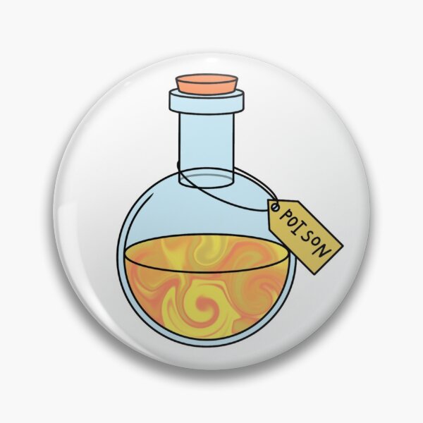 Item preview, Poison Bottle Yellow designed and sold by Chrissybell648.