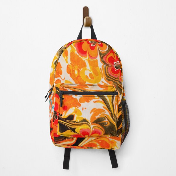 Item preview, Orange and Yellow Floral Textile designed and sold by BlackDigitalInc.
