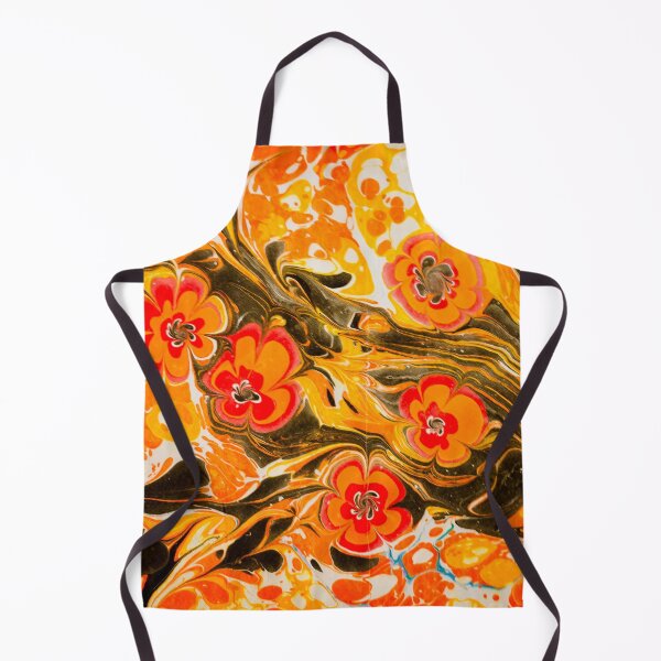 Item preview, Orange and Yellow Floral Textile designed and sold by BlackDigitalInc.