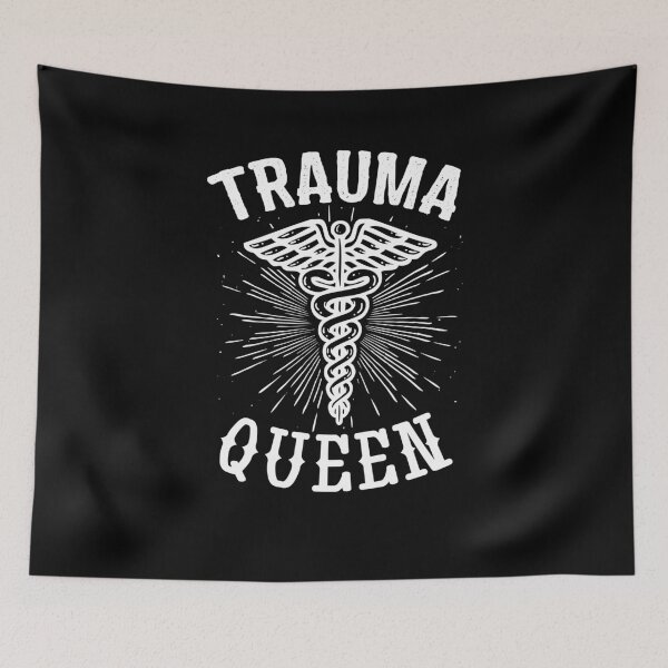 Item preview, Trauma Queen designed and sold by shirtbubble.