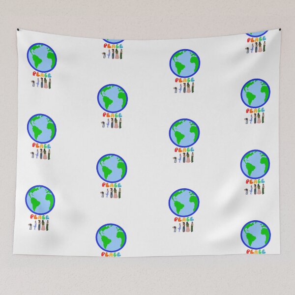 Item preview, World Peace tee designed and sold by lolliesonsunday.