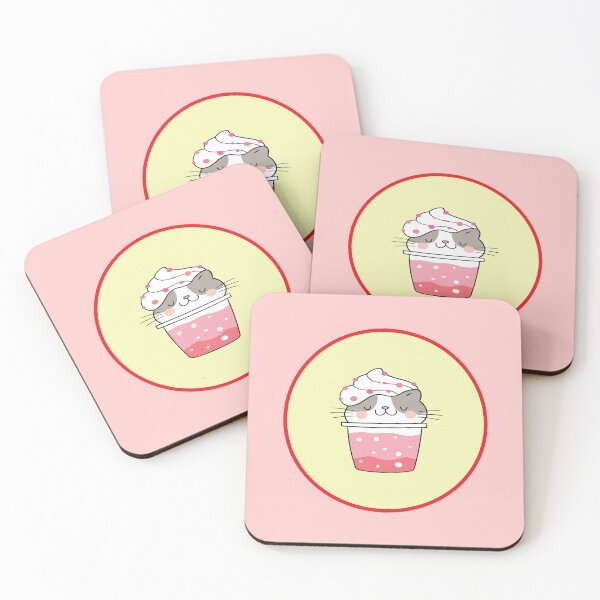 Item preview, Chubby Cat Ice Cream in a cup designed and sold by dewi5.
