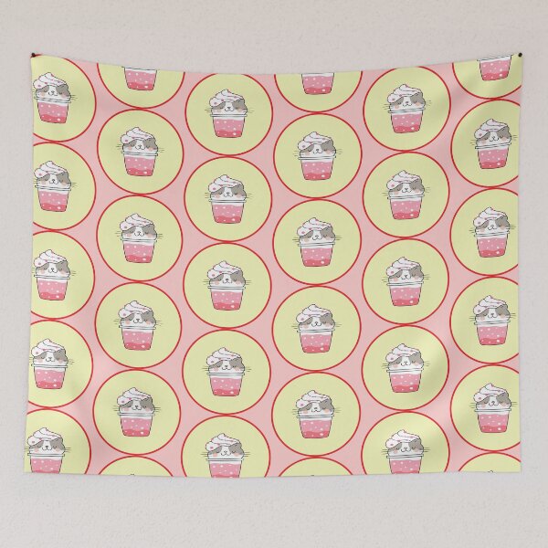 Item preview, Chubby Cat Ice Cream in a cup designed and sold by dewi5.