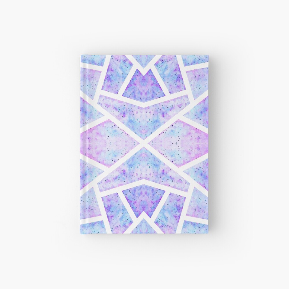 Carnet cartonné « Mosaïque Bleue»