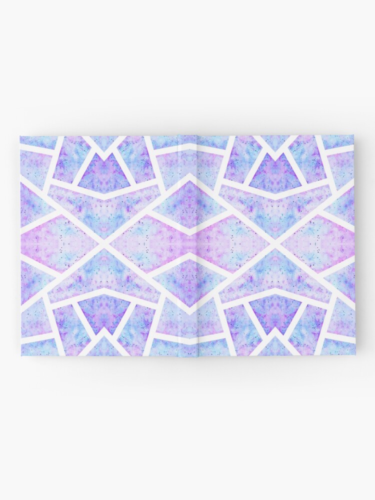 Carnet cartonné ''Mosaïque Bleue' : autre vue