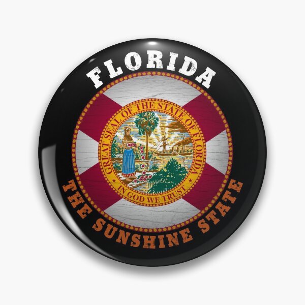 Item preview, FLORIDA CONSTITUTION STATE FLAG designed and sold by Madjack Tees Kiwi SuperStore.