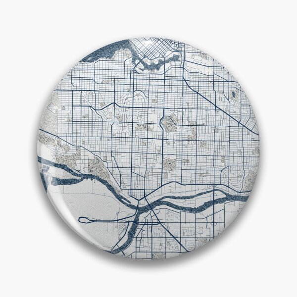 Item preview, Vancouver City Map of Canada - Coastal designed and sold by deMAP.